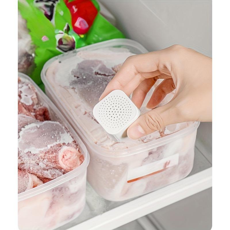 6 Bolsas de Purificación de Aire con Carbón - Absorbedor y Ambientador de Olores para Frigorífico, Carbón Activado Aséptico y para Uso Doméstico