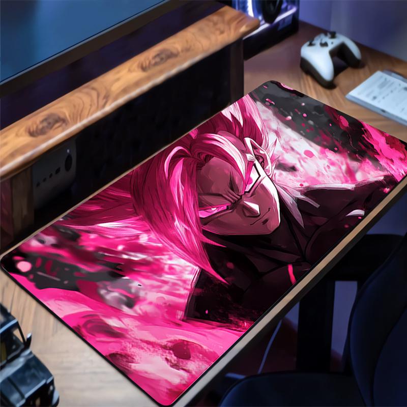 Mouse Pad Dragon Ball Anime XXL Large Gamer Gaming Accessories Speed Keyboard Rubber Lock Edge Desk Mat Laptop Mousepad