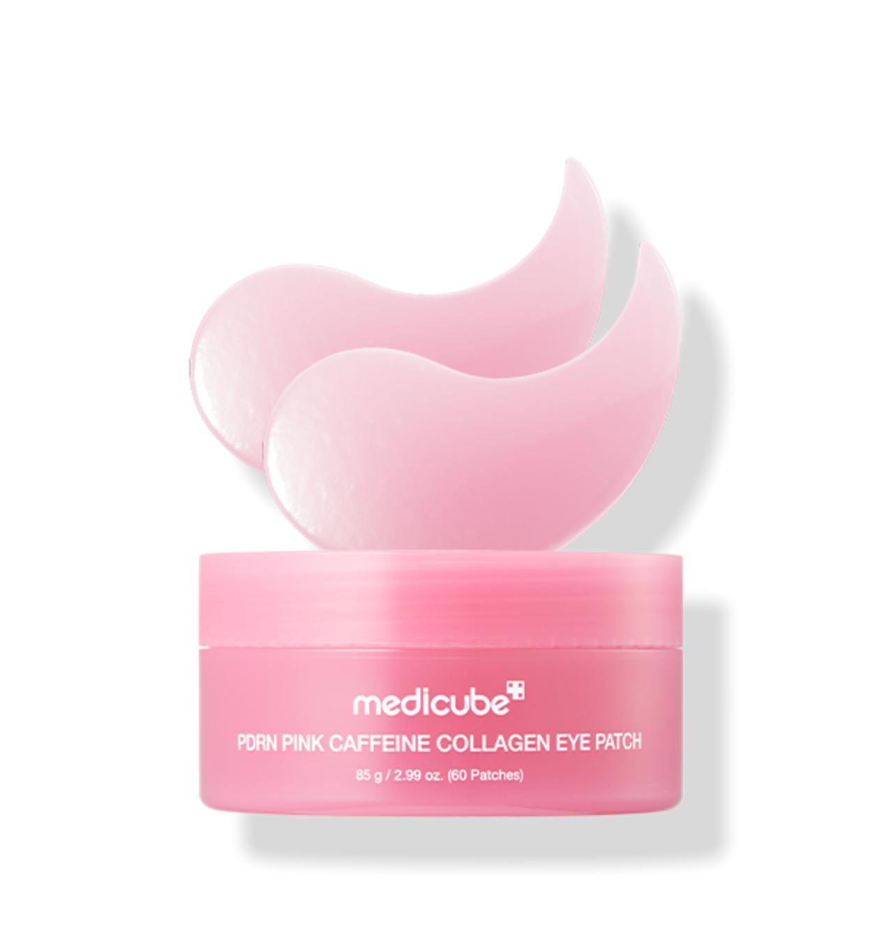 SOME BY MI PDRN Pink Caffeine Collagen Eye Patch 60 Patches Firming & Depuffing Hydrogel Eye Masks