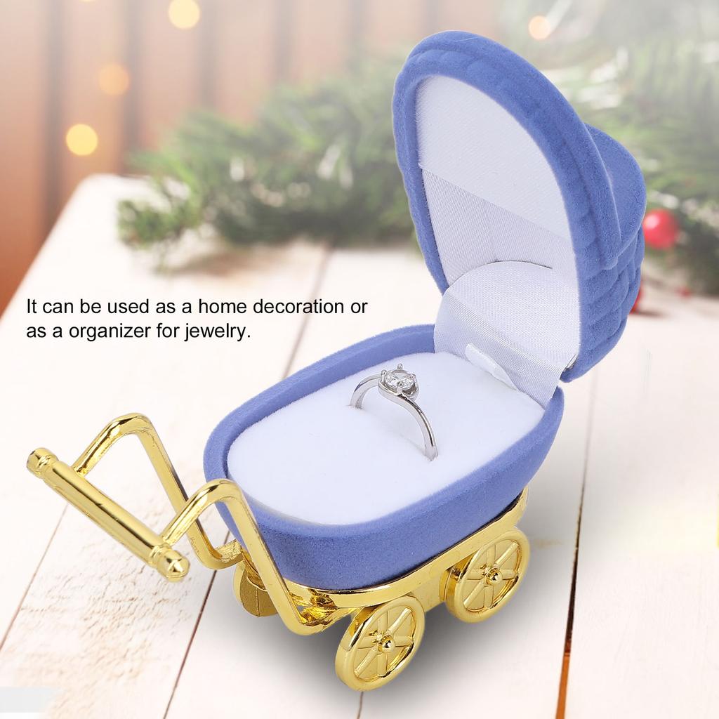 Baby Carriage Jewelry Box Personalized Jewelry Gift Ear s Necklace Packaging Case