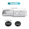 2 Pcs Lower Radiator Mounting Bracket For Chevrolet Cruze 2011-2015 Buick Cascada 2016- 13337826/13300486