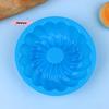 M-Silicone Spiral Pattern Cake Mold Mini Cake Pan Jelly Pudding Molds Bakeware Tray Maker DIY Baking Cake Tools