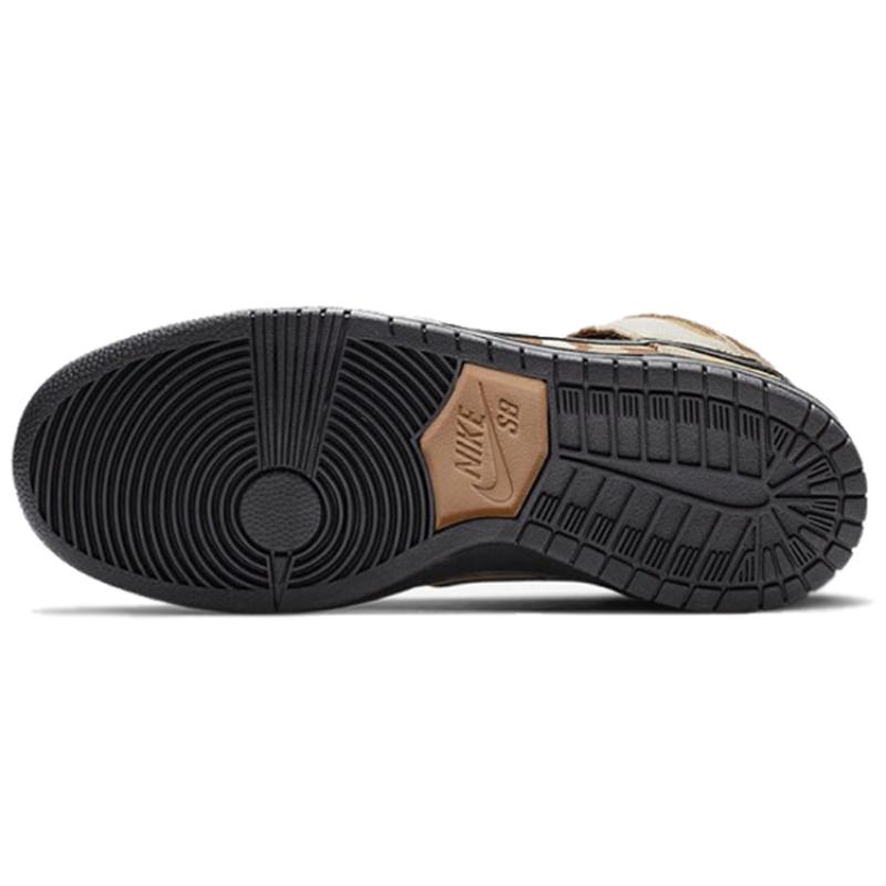 Nike SB Dunk High Pro Brown Camo 2019 Skateboard Shoes BQ6826-200