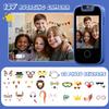 Smart Phone Toy for Girls Ages Christmas or Birthday Flip Video Habit ABC MP3 Alarm Learning Toy for Ages New Gift AYATAHA® Kids' 4-12, Gift,
