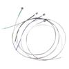 Violin Strings 3 Full Set Stainless Steel Core Nickel Plated Ball End Nickel Chrome with 1 Piece Cleaning Cloth for Musical Instruments E-A-D-G