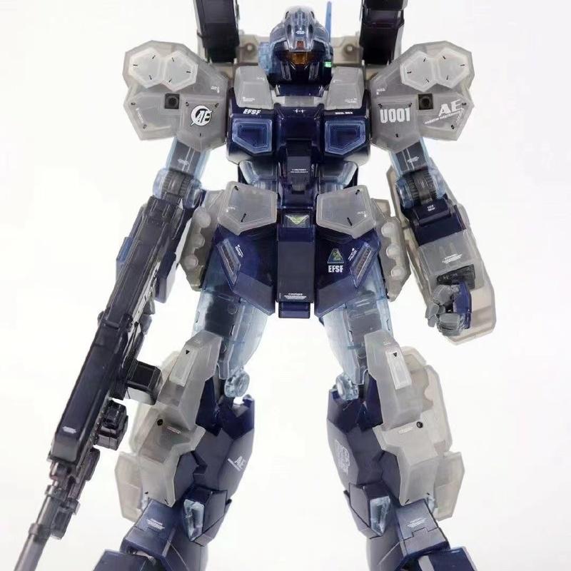 Daban 6641 MG 1/100 Jesta Cannon Assembly Model Kit Action Figures Clear Color Limited Edition Transparent Plastic Toy Boy Gift