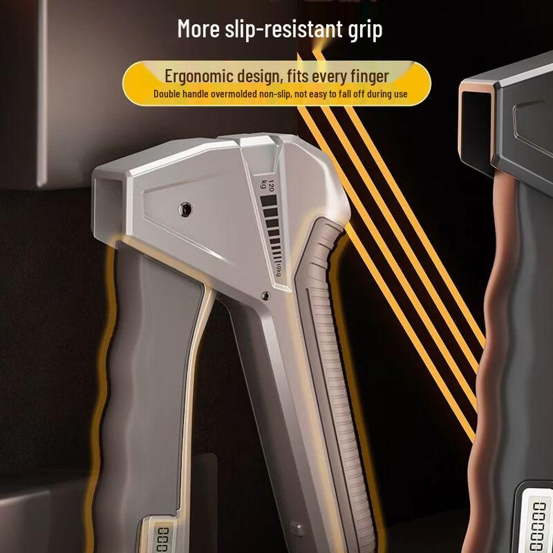 Adjustable Hand Grip Strengthener with Electronic Counter