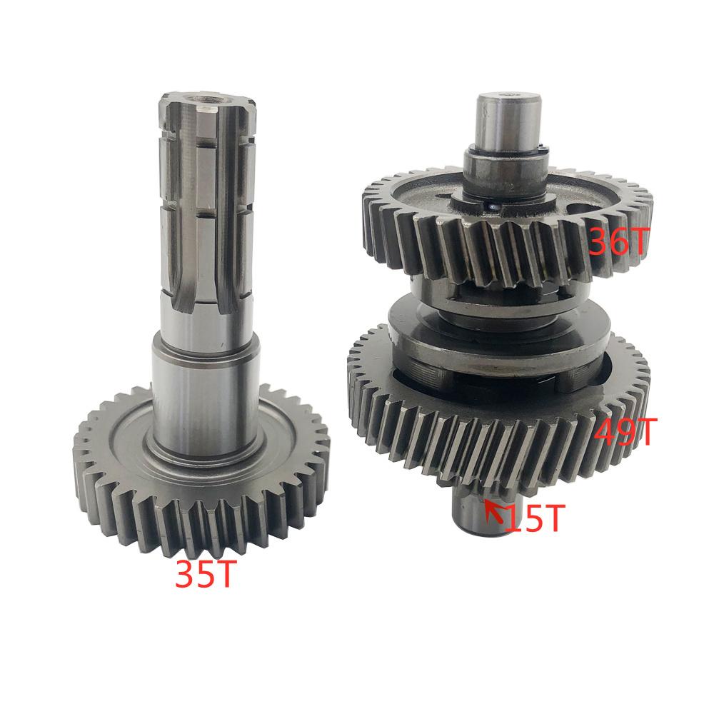 Motor Getriebe Zahnradsatz Für GY6 150cc 200cc Go-Kart Dune Buggy Roller Für Polaris 150UTV Für Jinliang 150CC 200CC Gokart
