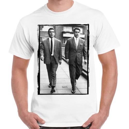 The Kray Twins Brothers East London Gangster Prison Vintage Retro Unisex T-Shirt XL