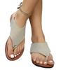 Fashion 2025 New Ladies Shoes Pinch Toe Women's Sandals Fashion Beach Summer Plus Size Best Seller Non-Slip Comfortable Flat Sandals