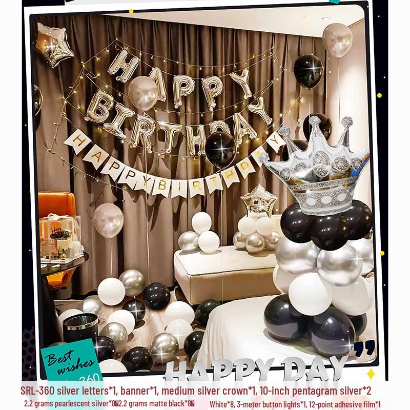 Geburtstagsdeko Ballon-Set für Kinder - Themen-Hintergrund mit Folienballons