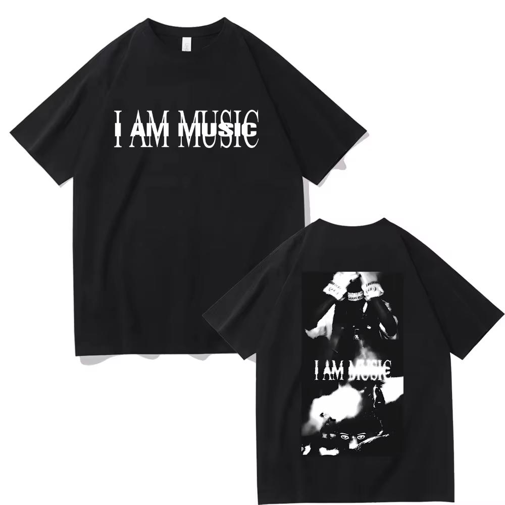

Rapper Playboi Carti 100%cotton Men s Shirt I Am Music Album Graphics Short Sleeved Women s Hip Hop Streetwear Tshirt - Men s... S разноцветный