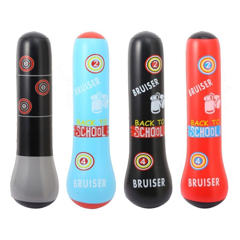 Inflatable Kids Boxing Sandbag PVC Fitness Sand Bag Children Punching Bag Gym Training