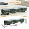 1/75 Scale Train Baggage Car Model Desktop Decoration Birthday Gift Carriage for Bedroom Sand