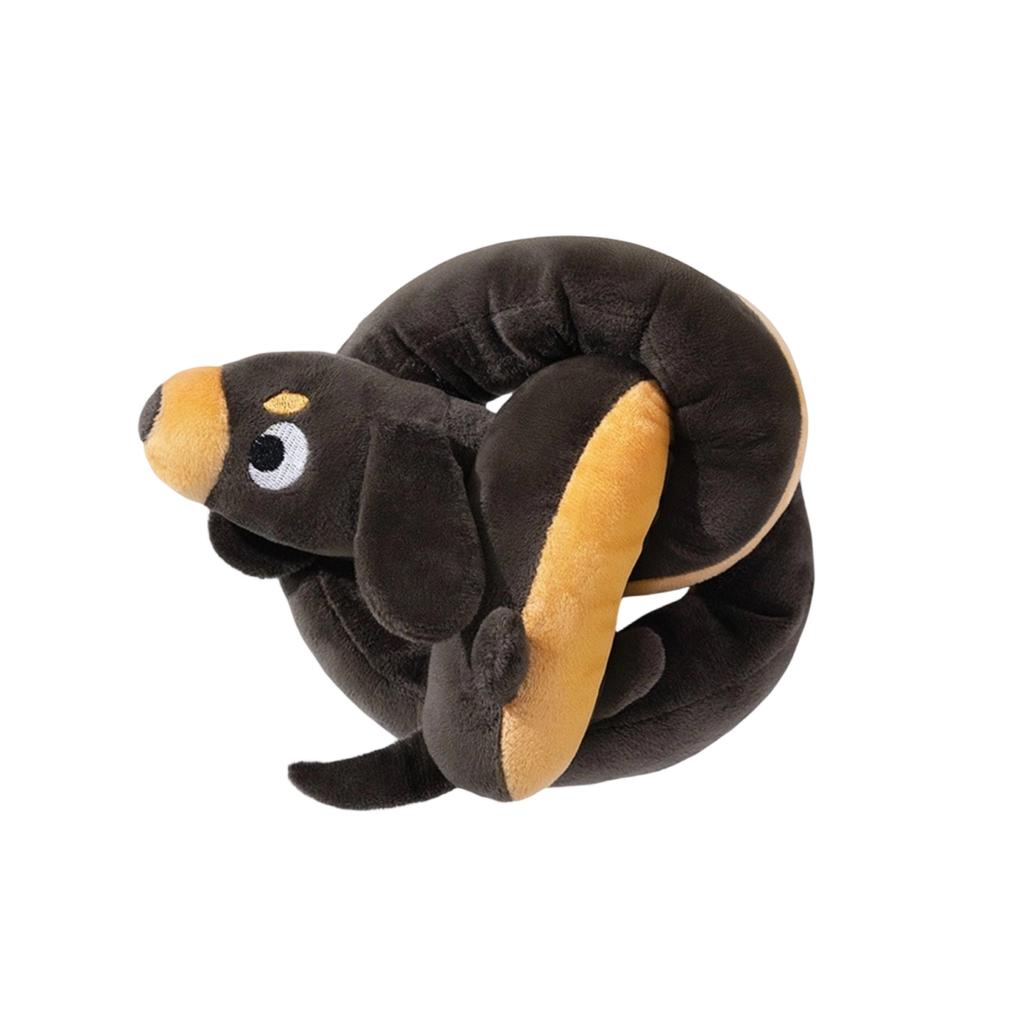 Squeaky Dog Toy For - Long Dachshund Plush Chew Toy With Crinkle & Squeaker, Fun Interactive Play For Small To Medium Dogs