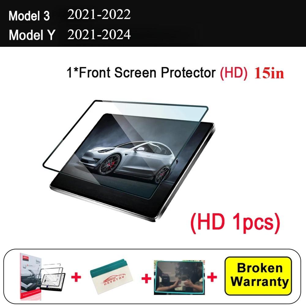 

Tempered Glass for Tesla New Model 3/Y Central Control Rear Row Navigation Protector Film Touchscreen Car Accessories 21-24
