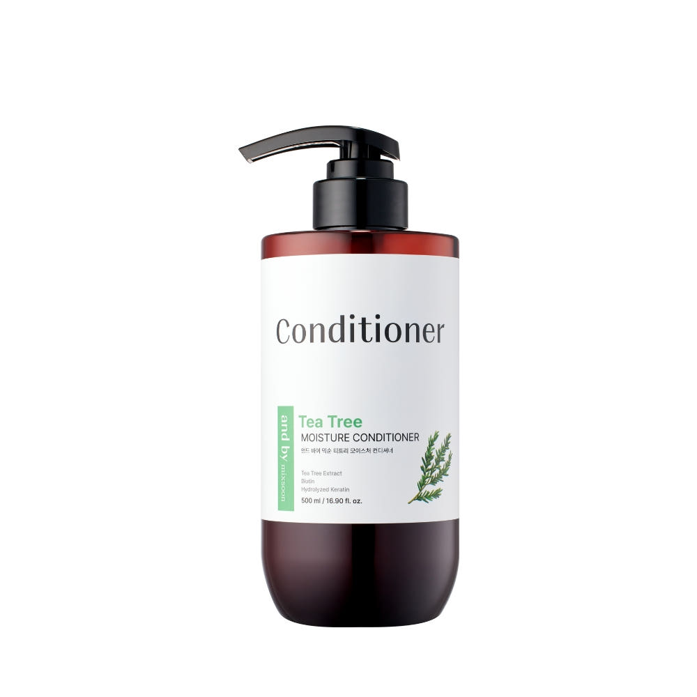 & by Mixsoon Tea Tree Moisture Conditioner 500ml Korean Hydrating & Smoothing Hair Conditioner