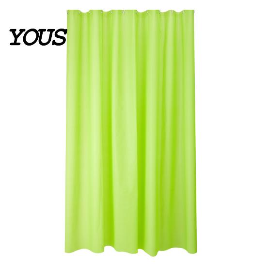 Mold Resistant Shower Curtain Plastic Liner, Modern Solid Color Bathroom Curtain, Waterproof Easy Clean with Metal Grommets for Decor Humidity