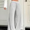 European and American Retro Trend Casual Women's Loose and Wide Leg Pants with a Hanging Feel