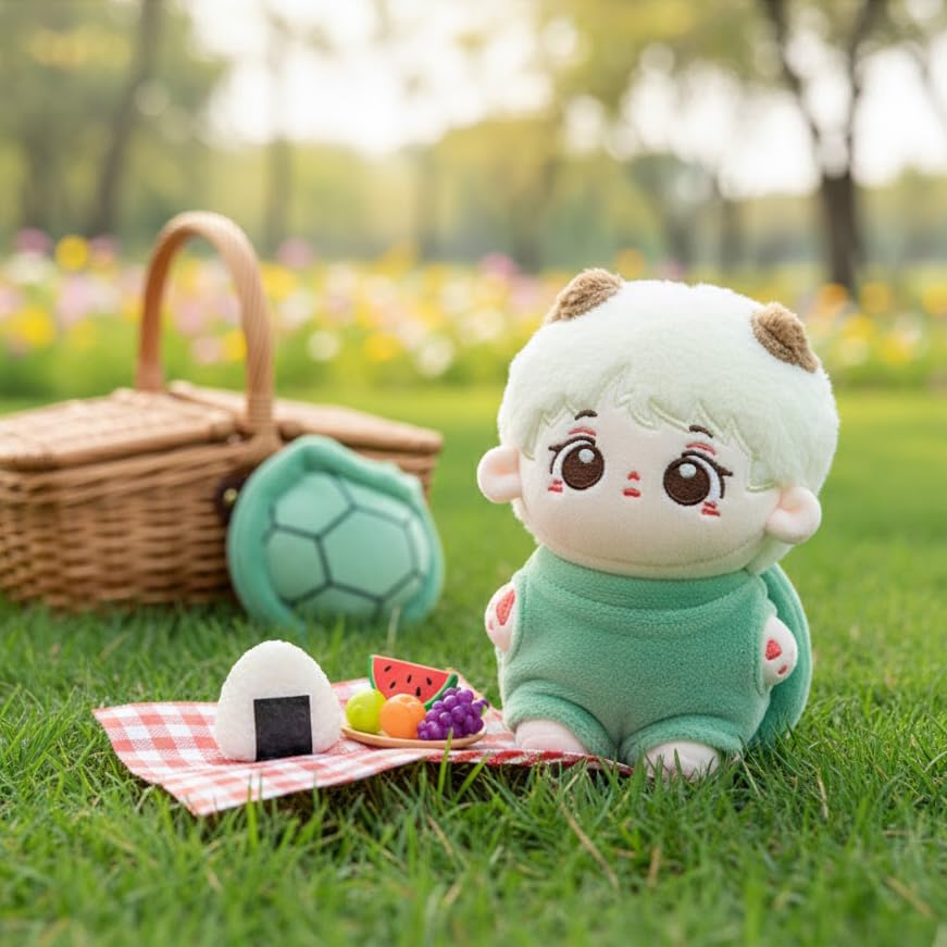 Plush Kigurumi (for 10cm Plush Toys) Turtle Plush Clothes, Nuikatsu, Green, KPOP [Product Code]