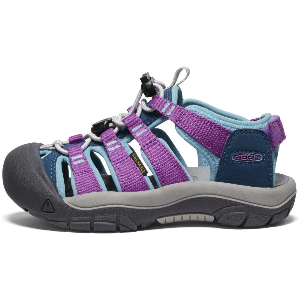 Sandals NEWPORT BOUNDLESS Newport Boundless LEGION Cm [KEEN] Kids' (15.0~19.5cm) BLUE/WILLOWHERB 17.0