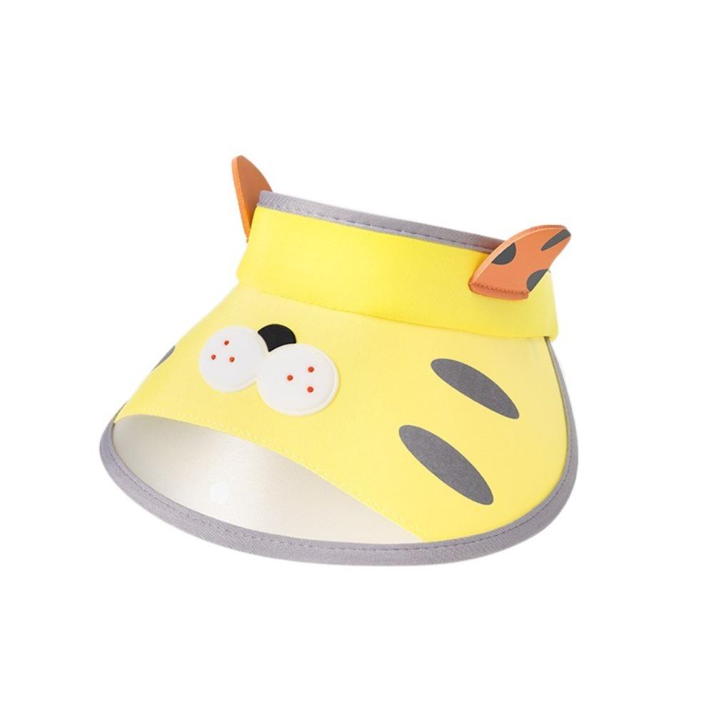 

Breathable Infant Fisherman Hat Cartoon Print Toddler Panama Hat Outdoor Activities жовтий