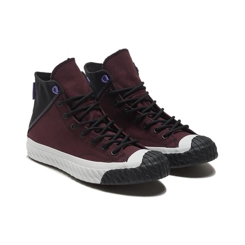 Converse 1970s Bosey Casual & Fashion Mid-Top Canvas Shoes Unisex Black & Red