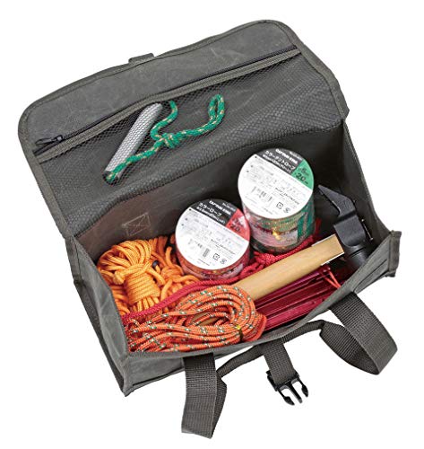 Kaptan Geyik (KAPTAN STAG) Dış Mekan Takım Kutusu/Takım Çantası, Pamuklu Kanvas, Küçük, Zeytin Yeşili, UL-2042