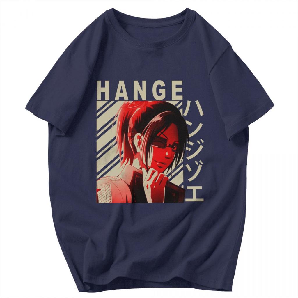 Men T Shirt Attack On Titan Anime Hange Zoe Vintage Idea Y2K Graphic Anime Unisex Clothes T Shirts
