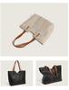 Bolso Tote Simple de Gran Capacidad Estilo Retro Coreano 2025 para Mujer