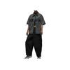 Jordan Letter Single Button Short Sleeve Loose Shirt Women Shirts HQ9200-068