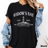 Widow Bay Touristen-T-Shirt, Lustiges Retro-Horror-TV-Grafik-T-Shirt, Vintage Geisterhaft To
