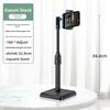 Mobile Phone Stand Holder, Desktop Live Streaming Bracket, Floor-standing, Lazy Person's Computer, Invisible Selfie