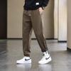 FENGXIAO Men's 2025 New Fleece-Lined Casual Trousers