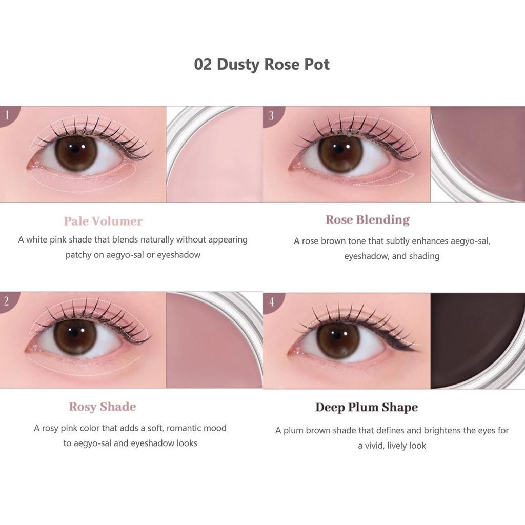 Romand Rom&nd HANALL EYEPOT LINER 01 BRAUN TAUPE POT