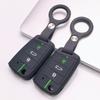 Key Fob Cover for VW Golf Tiguan Passat Polo Octavia A7 Mk7 Mk2 B8 with Keychain Anti-Scratch Surface Shockproof Structure Soft Grip Texture