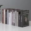 Minimalist Faux Book Decor for Living Room Display