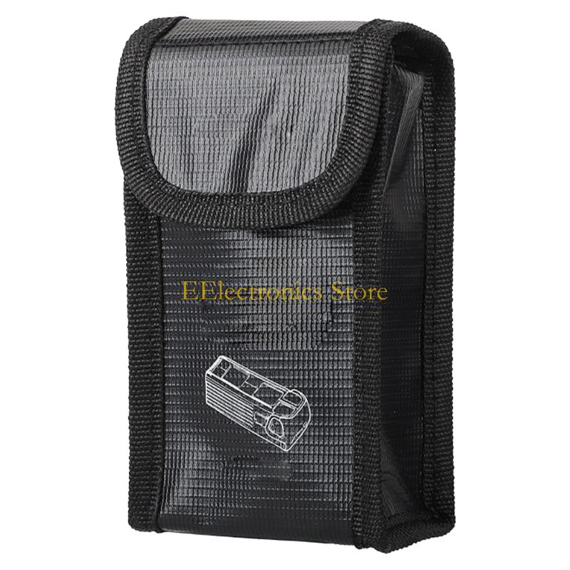 B03C Battery Bag Battery Portable Carrying Case Safety Storage Heat Resistant