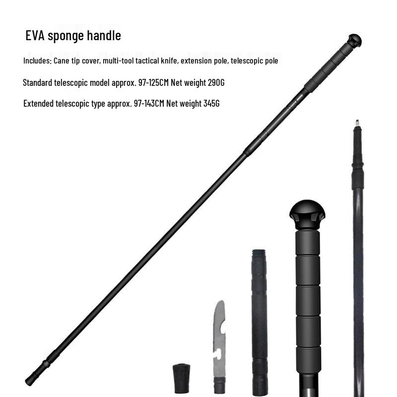 Ruifulaike Multi-functional Ultralight Folding Trekking Pole