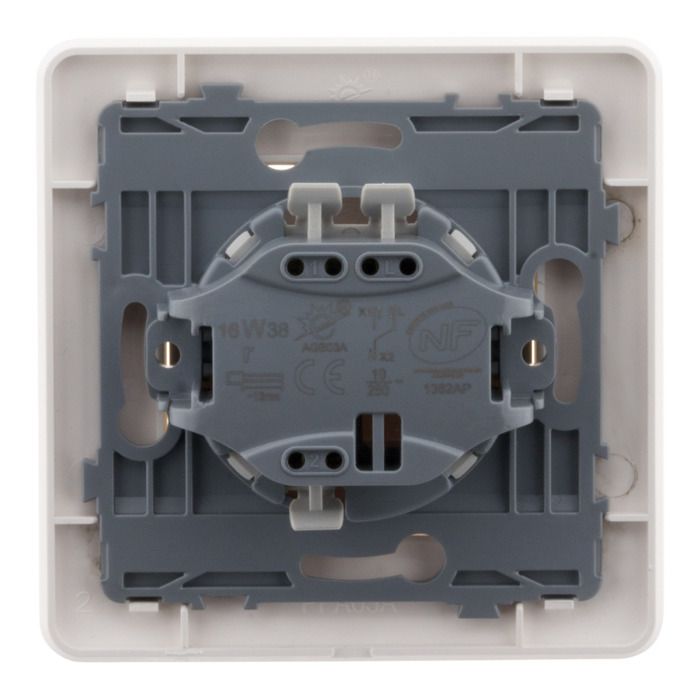 White Two-way Switch - Artezo - Zenitech