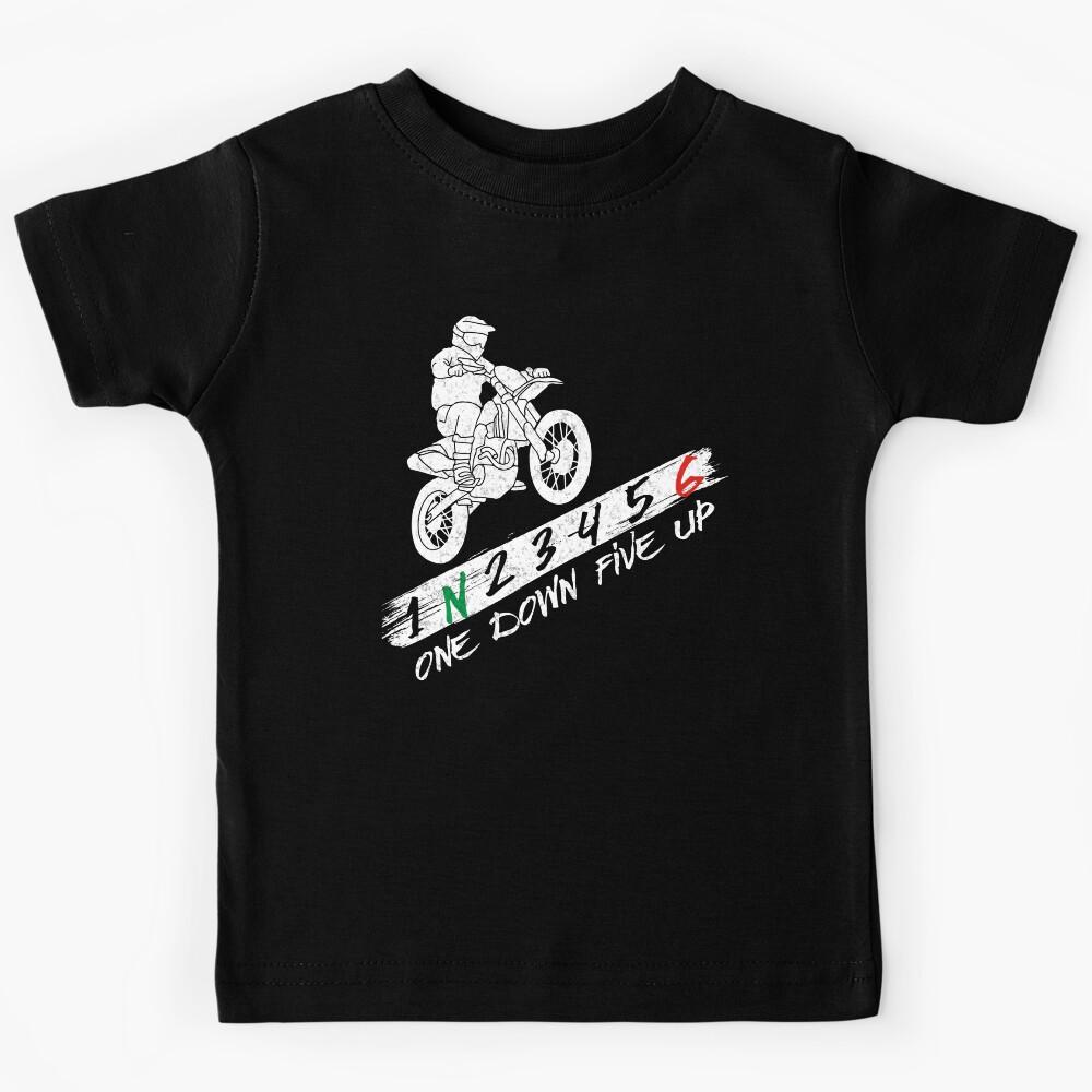 1N23456 Motorcycle Gear Biker Cool Kids T-Shirt 110