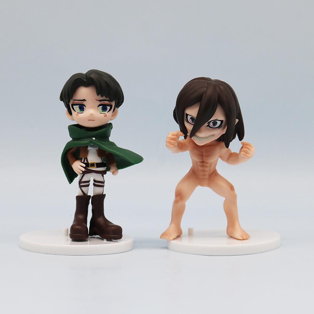 On Attack Titan Figure Model Toy Cartoon Living Room Tabletop Decoration Pieces