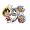 One Pieces Digit 1-10 Balloons Boys Anime Luffy Birthday Decoration Baby Shower Gender Reveal Party Supplies Kids Gift Hot Sales