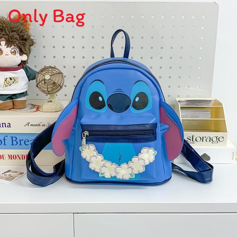 Stitch Plüschtier Tasche mit Canvas Innentasche für den täglichen Freizeitgebrauch