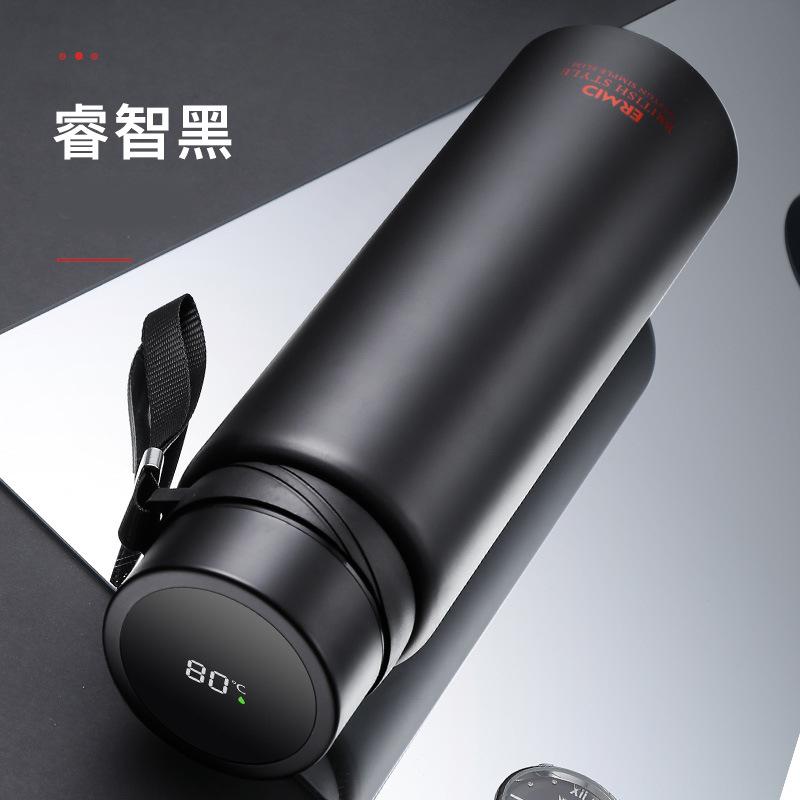 1PC 800ML Double Stainless Steel Vacuum Flask With Filter Large Capacity Portable Sport Thermos Mug Coffee Tea Tumbler Cup