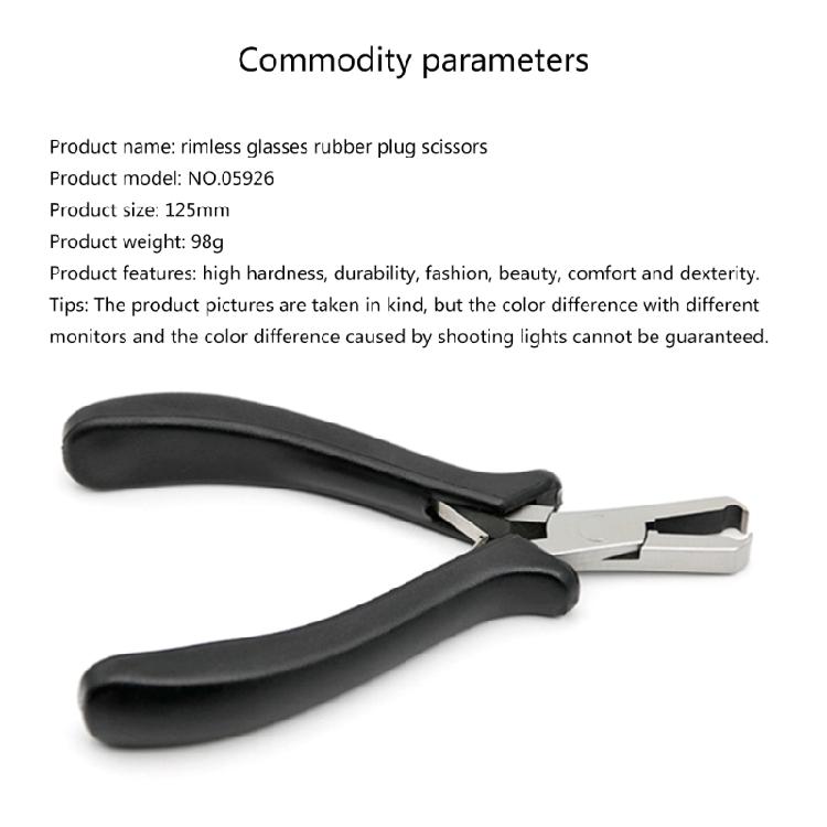 Rimless Eyeglasses Plier Optical Eyeglasses Adjusting Pliers Repairing Eyewear