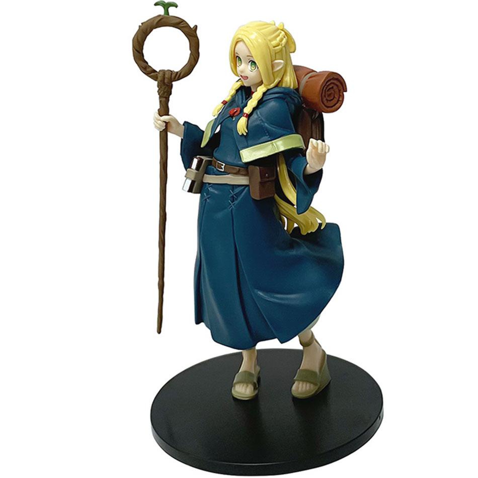 17CM Anime Dungeon Meshi Figure Marcille Donato Standing Delicious Doll Model Toys Gift PVC in desktop ornament birthday Entertaining Play Safe