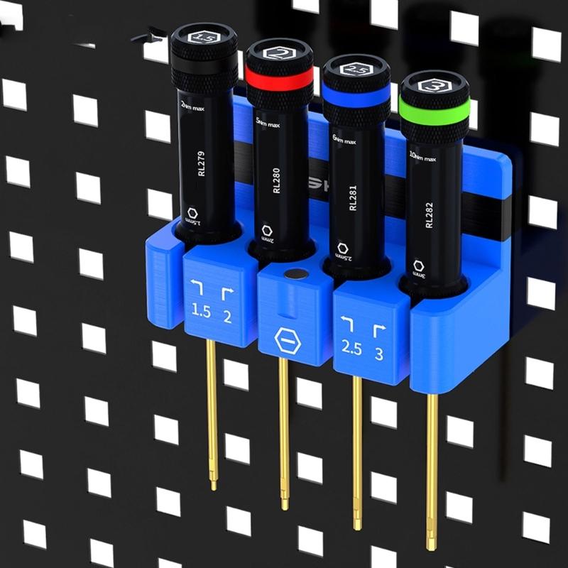 Bike Repair Tool Storage Rack Heavy Type Key Organizers Space Saving For Multiple Wrenches Sizes Stable Workshop Accessory