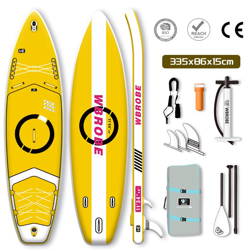Professional Racing PVC Inflatable Stand-Up Paddleboard for Outdoor Use