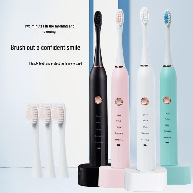 Über USB wiederaufladbare elektrische Schallzahnbürste – das perfekte Geschenk für Schulabschlüsse, Paare und Hochzeiten